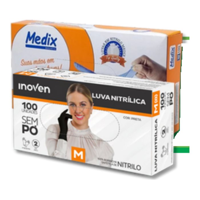 Luva Nitrílica Medix