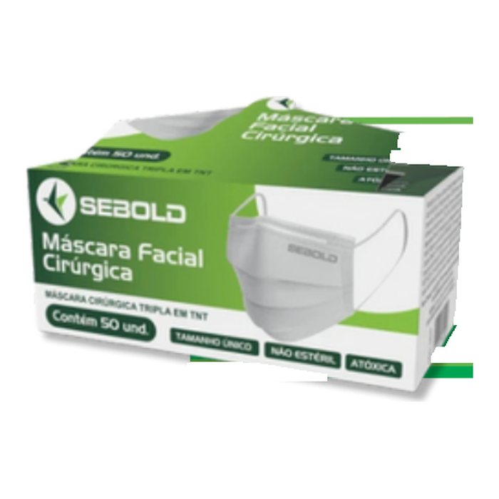 Máscara Facial Descartável Sebold