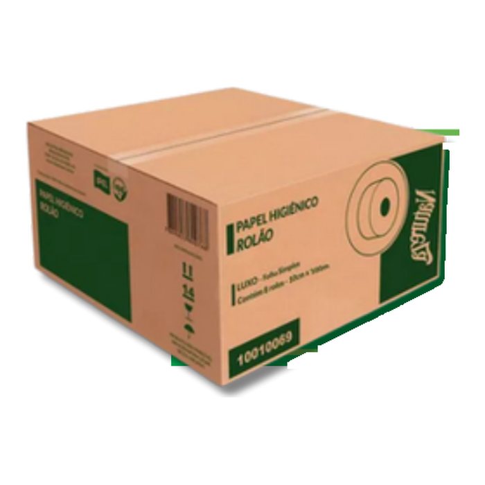 Papel Higiênico Folha Simples Ipel 300m