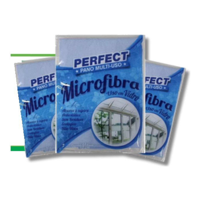 Pano Microfibra para Vidro Perfect 40x40cm