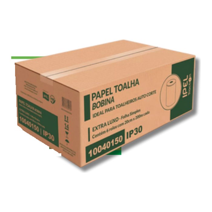 Papel Toalha Bobina Indaial Traction IP30