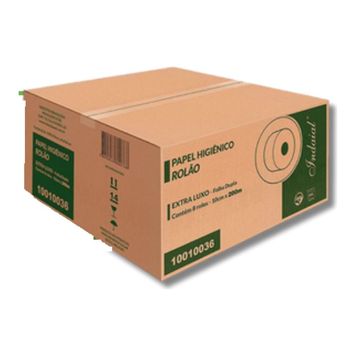 Papel Higiênico Rolão Folha Dupla Indaial