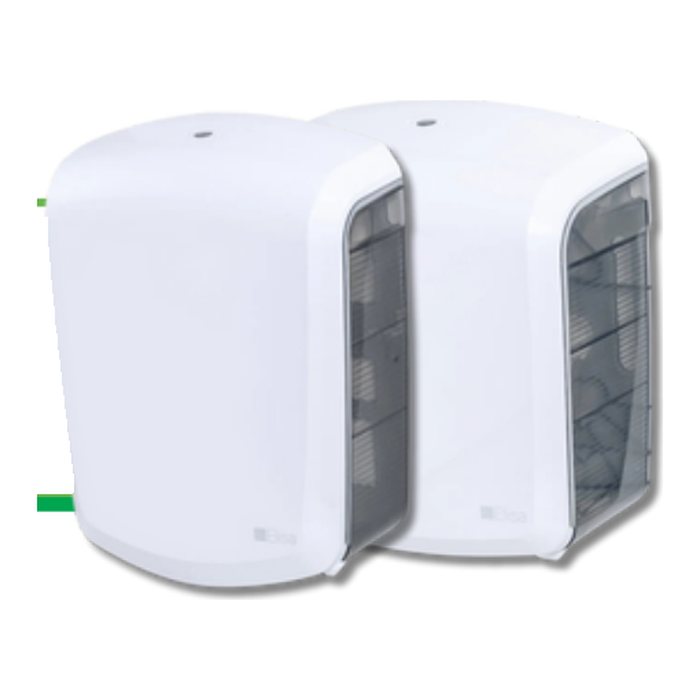 Dispenser Papel Toalha Interfolhado e Rolão Linha Elisa