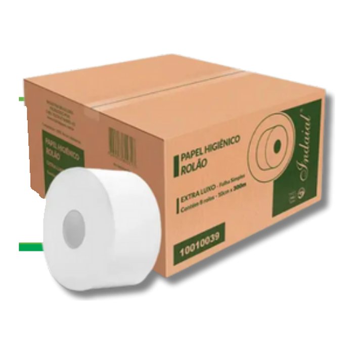 Papel Higiênico Rolão Folha Simples Indaial